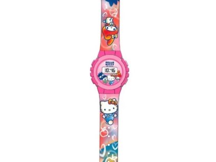 hodinky digitálne digitálky mačka s mačkou mačacie s mačkami hello kitty
