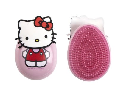 hrebeň kefa na vlasy tangleteezer mačka s mačkou mačacie s mačkami hello kitty