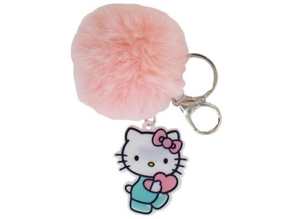 kľúčenka mačka s mačkou mačacou s brmbolcom hello kitty 3