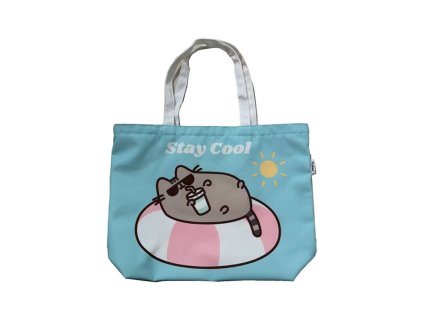 plážová taška kabelka mačka s mačkou mačacie s mačkami pusheen