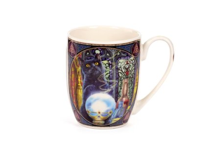 hrnček hrnček šálka mačka s mačkou mačacie s mačkami mágia magické lisa parker krištáľová guľa veštec 3