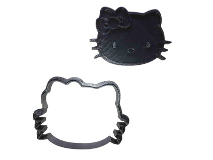 vykrajovač mačka s mačkou mačacie s mačkami hello kitty 2