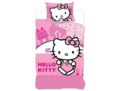 obliečky posteľ mačka s mačkou mačacie s mačkami hello kitty