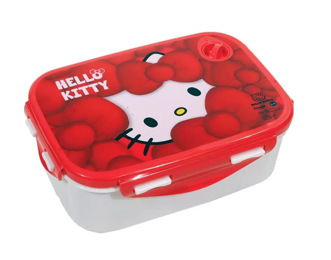 Krabička na desiatu s mačkou Hello Kitty