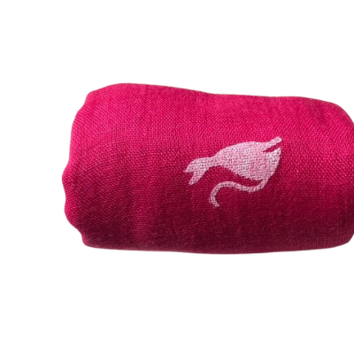 Nekonečný šál s mačkou - 8 farieb Farba: ružová