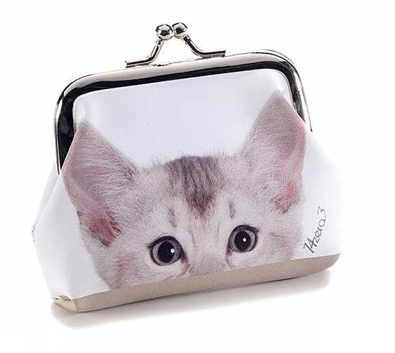 Retro peňaženka s mačkami - 4 designy Číslo: 4