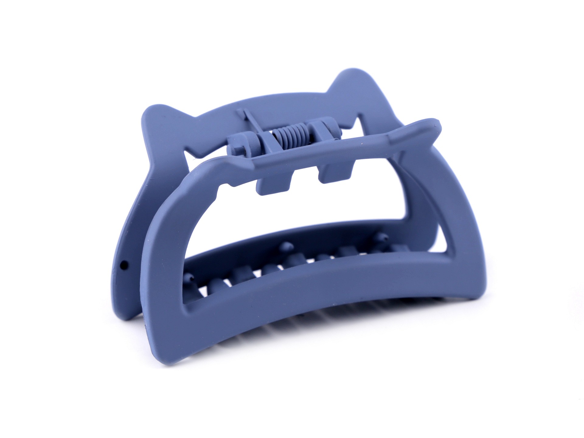 Škripec do vlasov mačka - biely, šedý, modrý Farba: Modrá