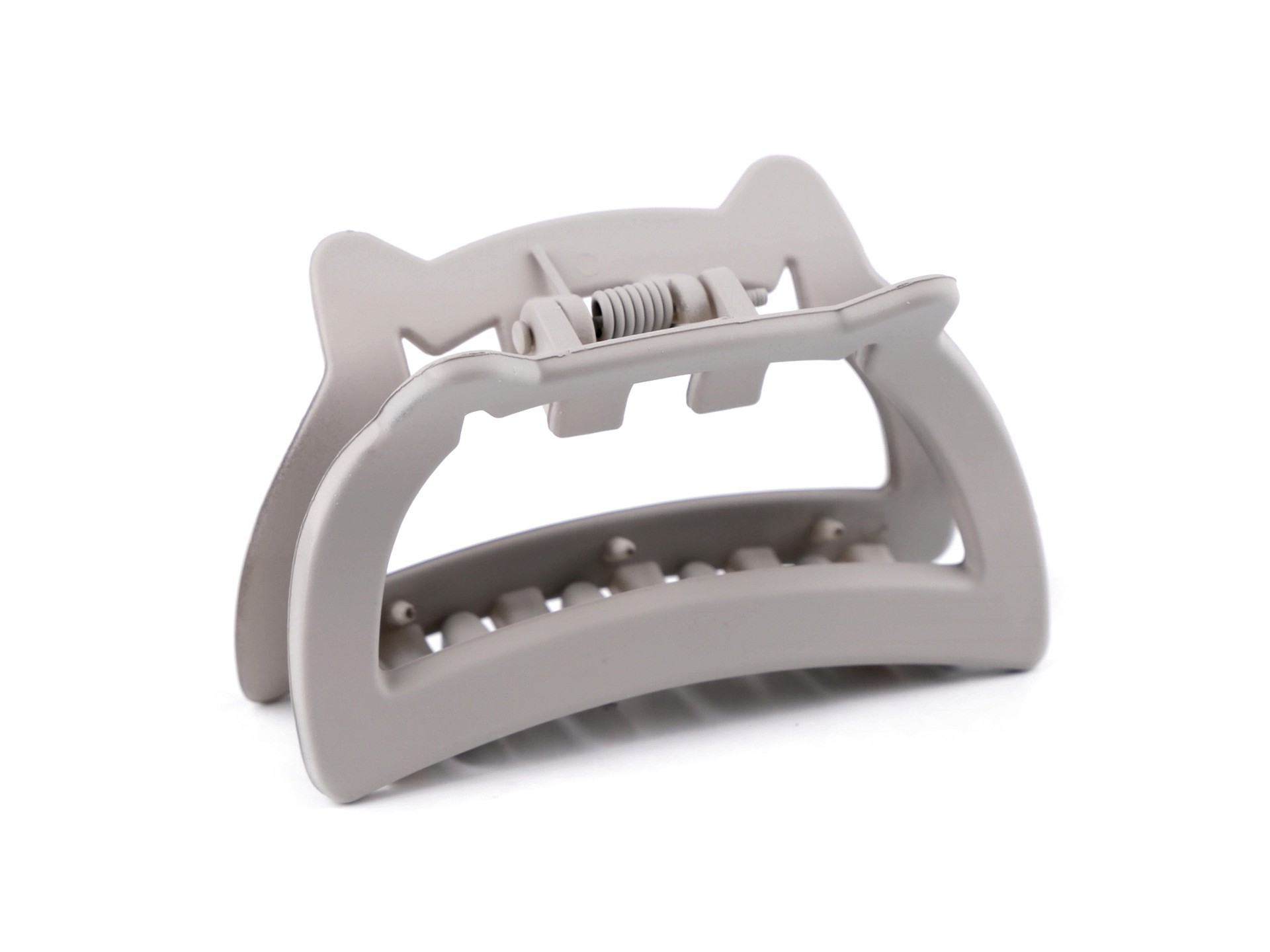 Škripec do vlasov mačka - biely, šedý, modrý Farba: sivá