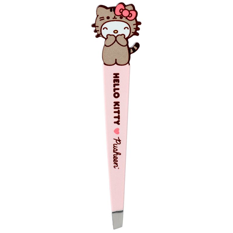 Pinzeta s mačkami Pusheen a Hello Kitty - 2 varianty růžová