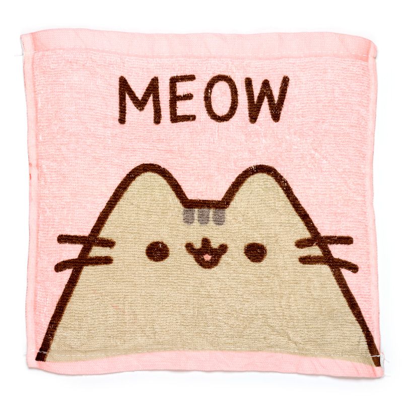 Stlačený cestovný uterák s mačkou Pusheen - 2 varianty ružová