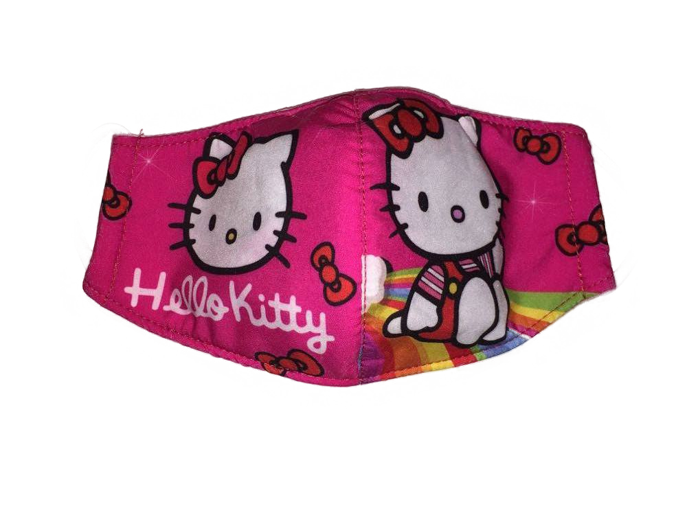 Rúško / ústenka s mačkou Hello Kitty (dospelácka) Farba: ružová