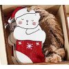 vianočná ozdoba mačka s mačkou mačacia drevená spiaca mačka