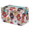 kozmetická taška taštička púzdro mačka s mačkou mačacie s mačkami maneki neko lucky neko