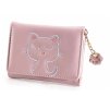 peňaženka mačka labka packa s mačkou mačacie s mačkami ružová