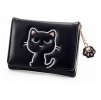 peňaženka mačka labka packa s mačkou mačacie s mačkami čierna