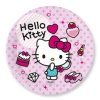 papierový tanier mačka s mačkou mačacie s mačkami hello kitty