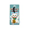 visačka menovka ceduľka na batožinu kufor batoh mačka s mačkou mačacou s mačkami maneki neko lucky cat 2