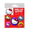 sada odznakov placka špendlík button mačka s mačkou mačacou s mačkami hello kitty badge 2