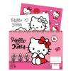 Maľovanky so samolepkami Hello Kittyy mačka s mačkou mačacie s mačkami