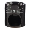 aróma lampa mačka uši ňufáčik biela čierna 3