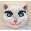 maska mačka mačacia karneval maškarná biela mačička 2