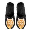papuče topánky mačka s mačkou mačacie ryšavé