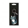 kľúčenka mačka s mačkou mačacia šedá 2