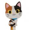 ceruzka s gumou mačka s mačkou mačacia strakatá