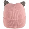 čiapka čiapka beanie mačka s mačkou mačacie s mačkami uši s ušami ružová