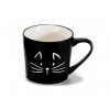porcelánový espresso hrnček šálka mačka s mačkou mačacie 3