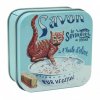 mydlo bavlník mačka s mačkou mačacou v plechovke olivovej