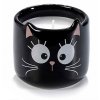 sviečka keramika mačka s mačkou mačacie čierna oči
