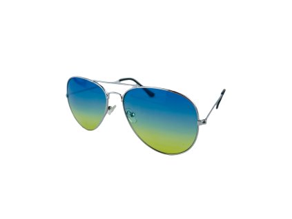 Sluneční Brýle Aviator - Modro-zelené