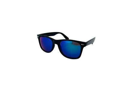 Sluneční Brýle Wayfarer - Zrcadlové (modro-zelené)