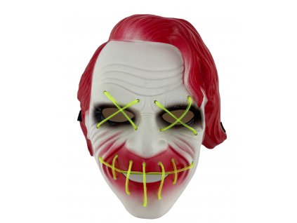 Karnevalová maska - Joker (svítící)