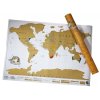 Stírací Mapa - Svět