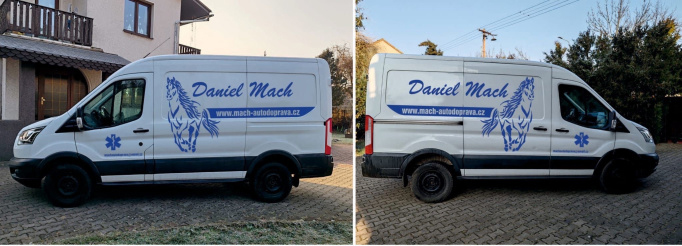Ford Transit – skříňová dodávka 4 paletová