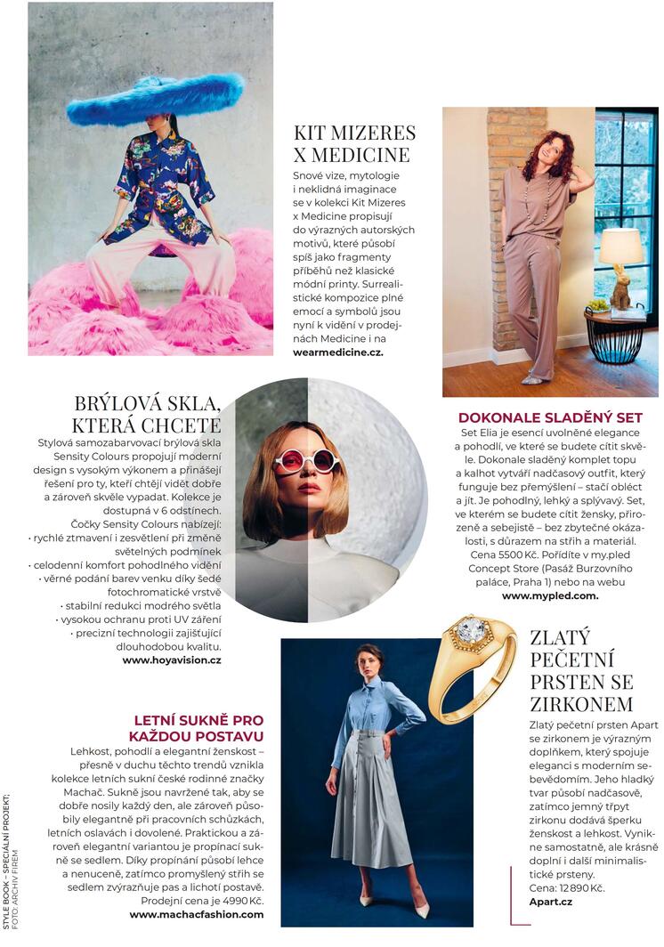 Sukně Machač jako letní tip magazínu Glanc