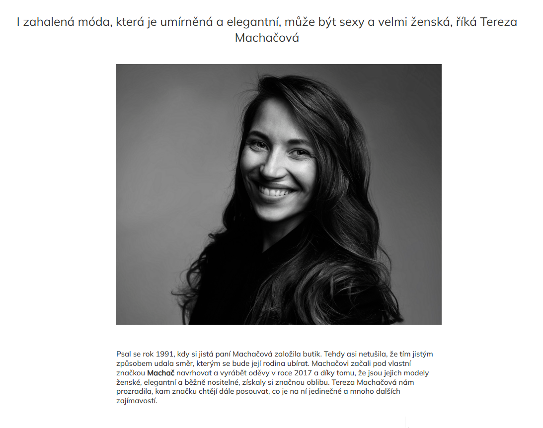 O ženskosti, která nemusí křičet – článek na Ženy s.r.o.