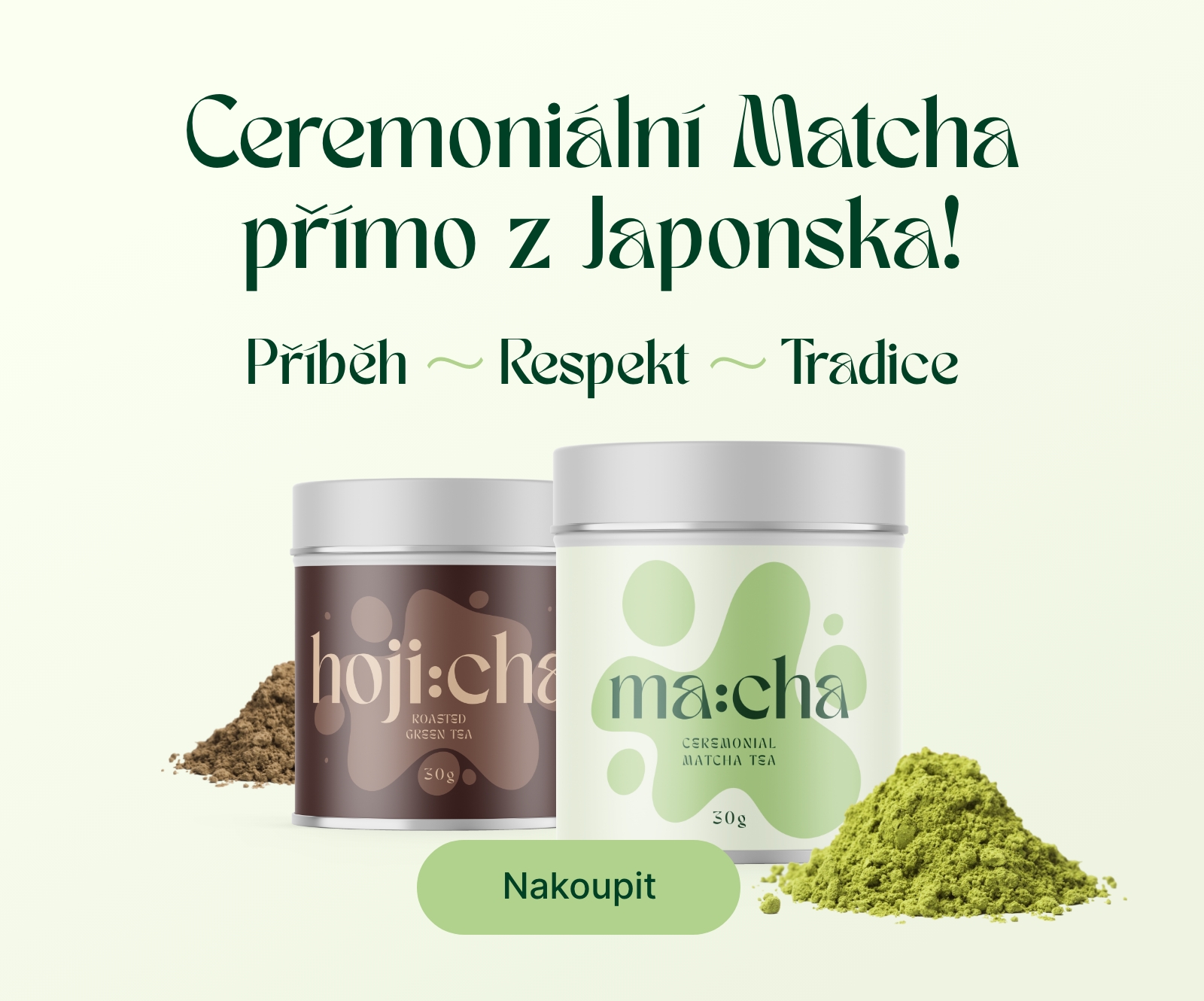 Matcha a hojicha
