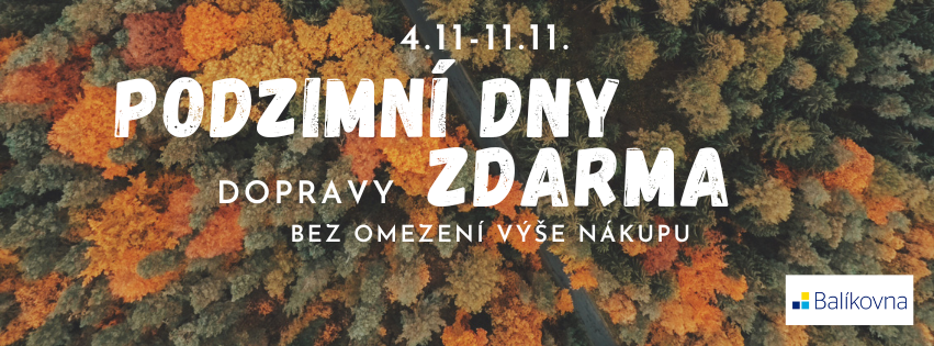 Doprava zdarma jako dárek od nás – na VŠE do 11. 11. 2025!