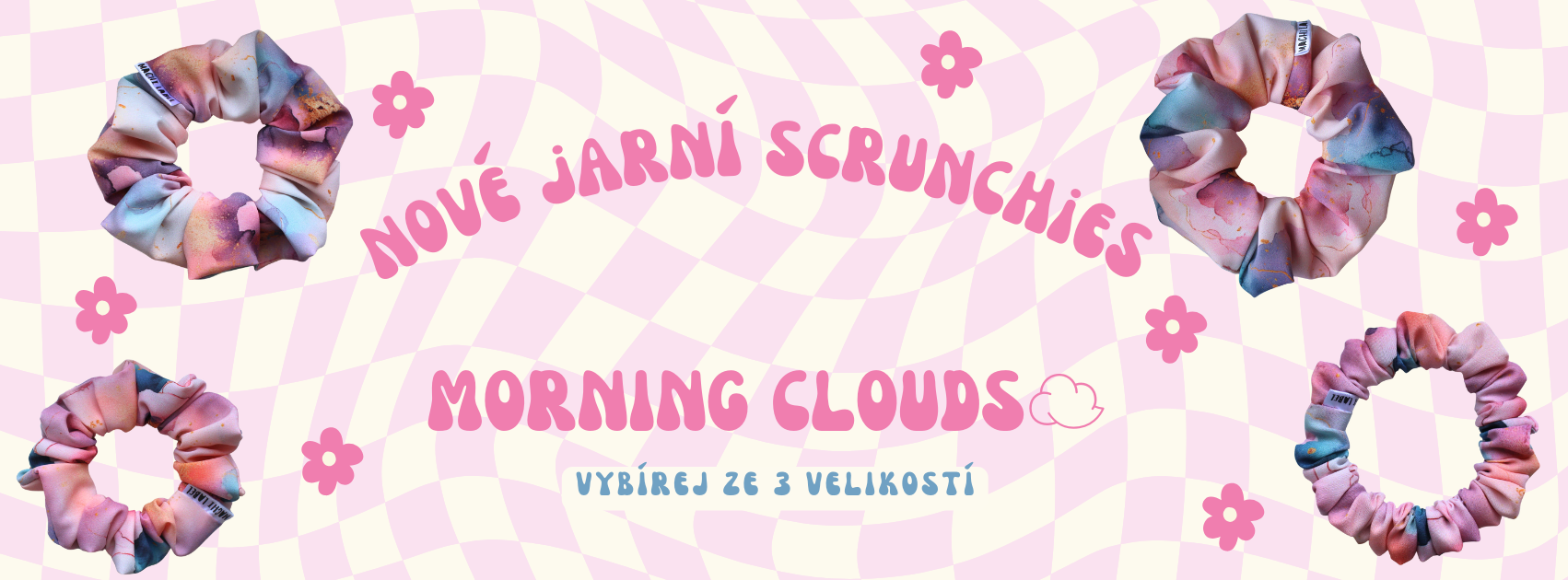 nové scrunchies