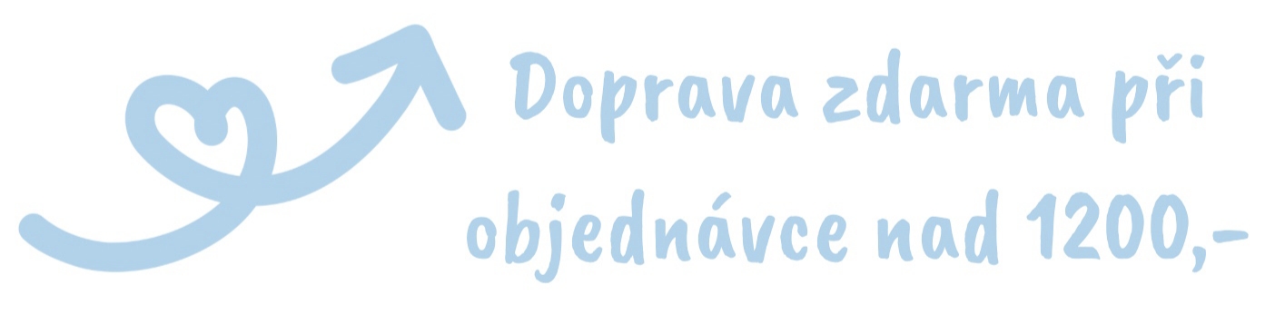 Doprava zdarma při objednávce nad 1200,-