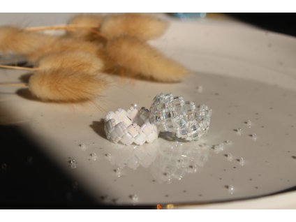 Miyuki prsten Pearly Bricks