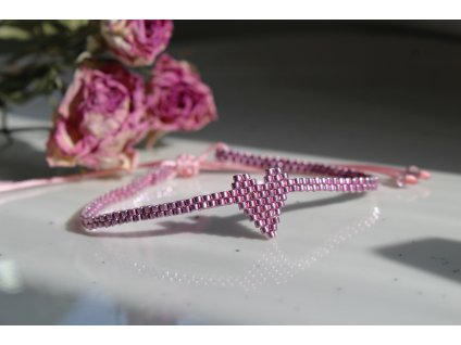 Šitý miyuki náramek Mi amor