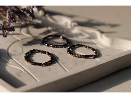 Korálkový prstýnek Cypher X.