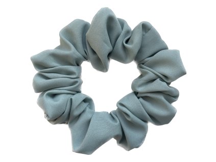 Eukalypt - Hedvábná Scrunchie gumička