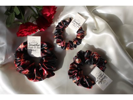 Flamenco - Scrunchie gumička