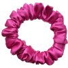 Fuchsiová  Saténová scrunchie gumička do vlasů