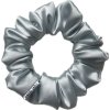 Ice Blue - Saténová Scrunchie gumička
